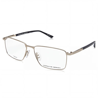 Porsche Design P8729 Modern Women's Gold Black Titanium Non-polarised Transparent Lens Sunglasses 55mm