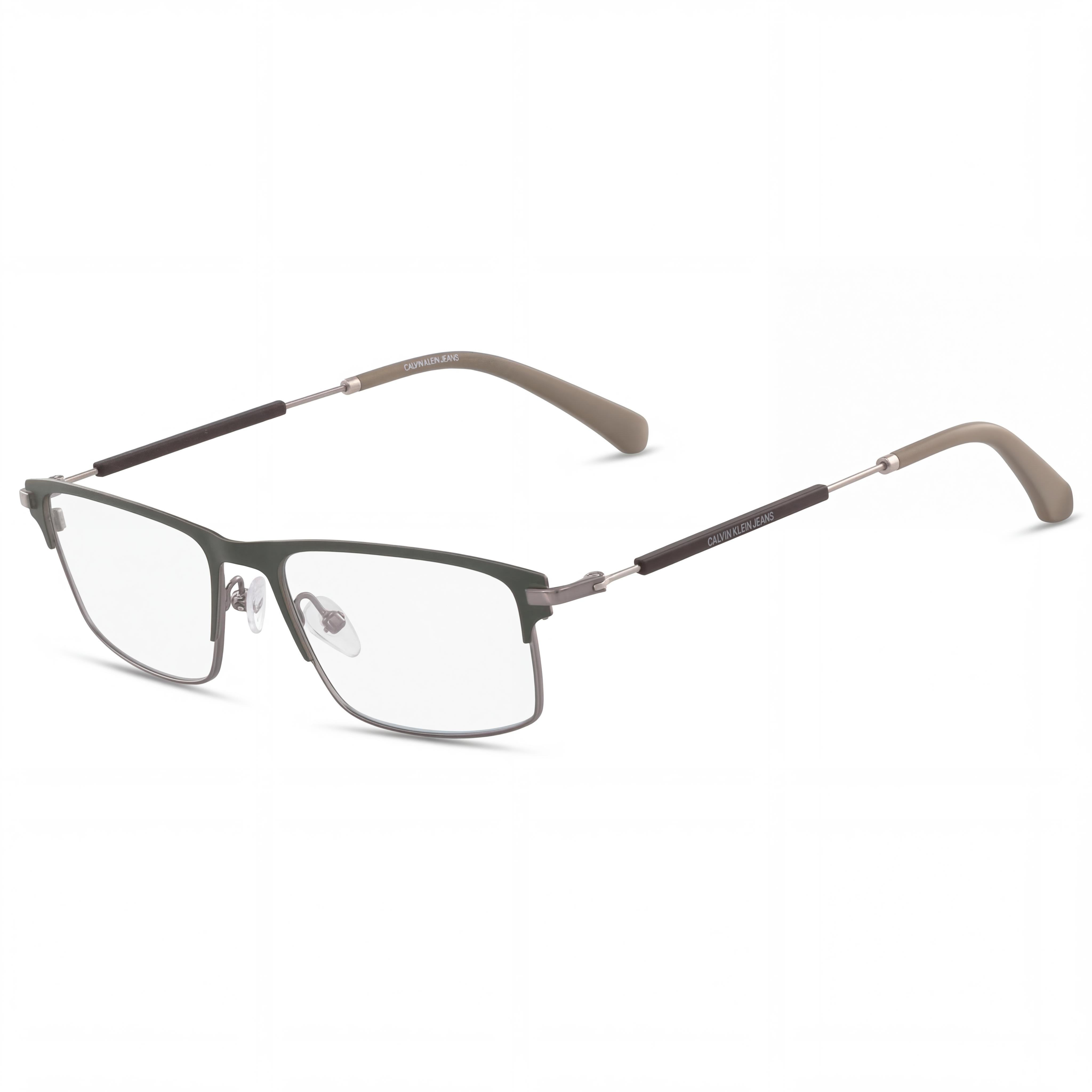 Gafas de sol Calvin Klein Jeans CKJ18104 para hombre, montura de acetato, color Cargo, lentes polarizadas, 53 mm, Photo 1