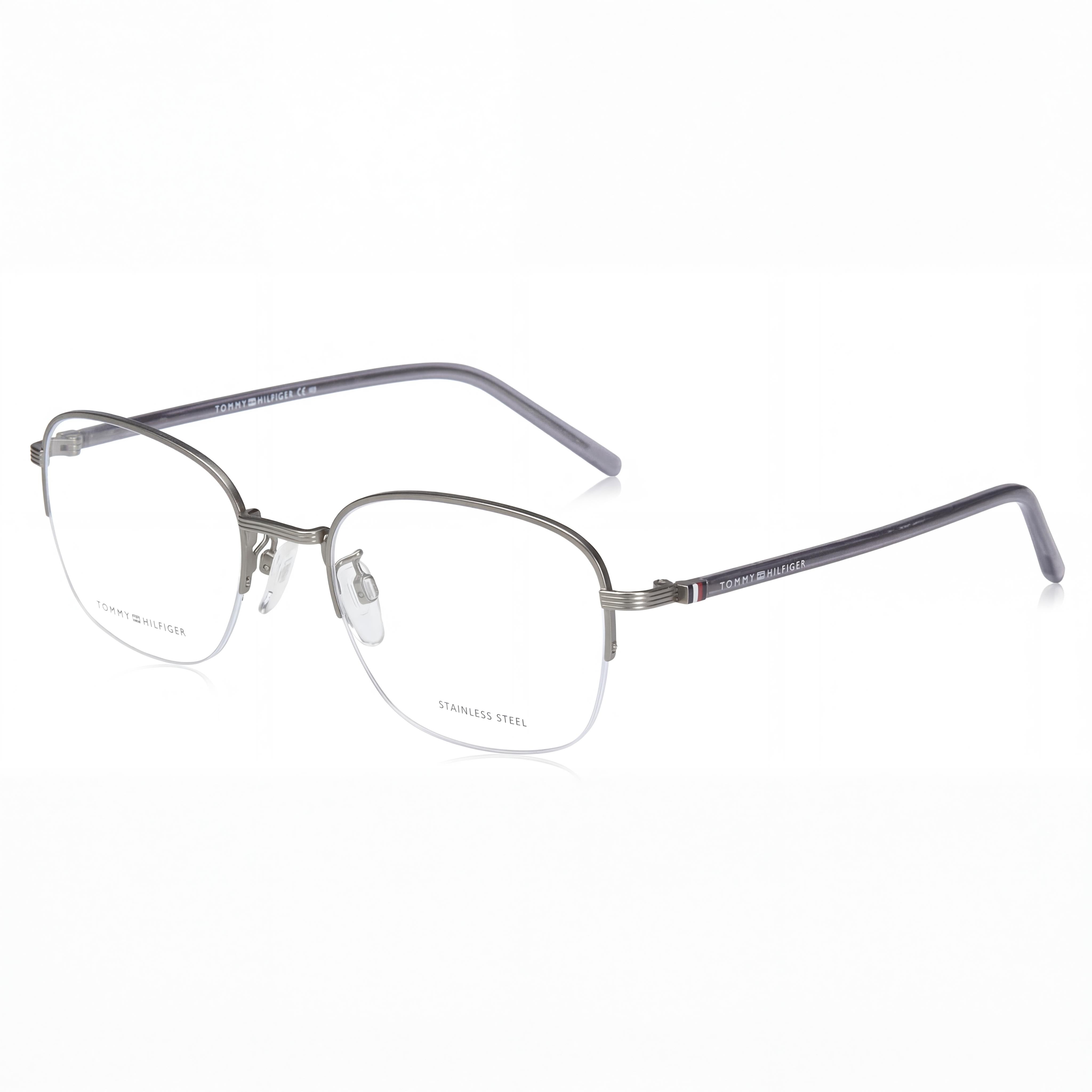 Tommy Hilfiger Modern Unisex Alloy Steel Matte Ruthen Sunglasses 54mm, Photo 1