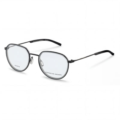 Porsche Modern Unisex RXP Polyamide Black Grey Frame for Optical Prescription Eyeglasses 53-21-145mm