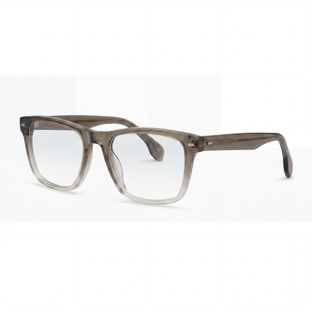 Boss 1354/U Unisex Grey Crystal Plastic Frame Eyeglasses with Polycarbonate Lenses 55-18-145