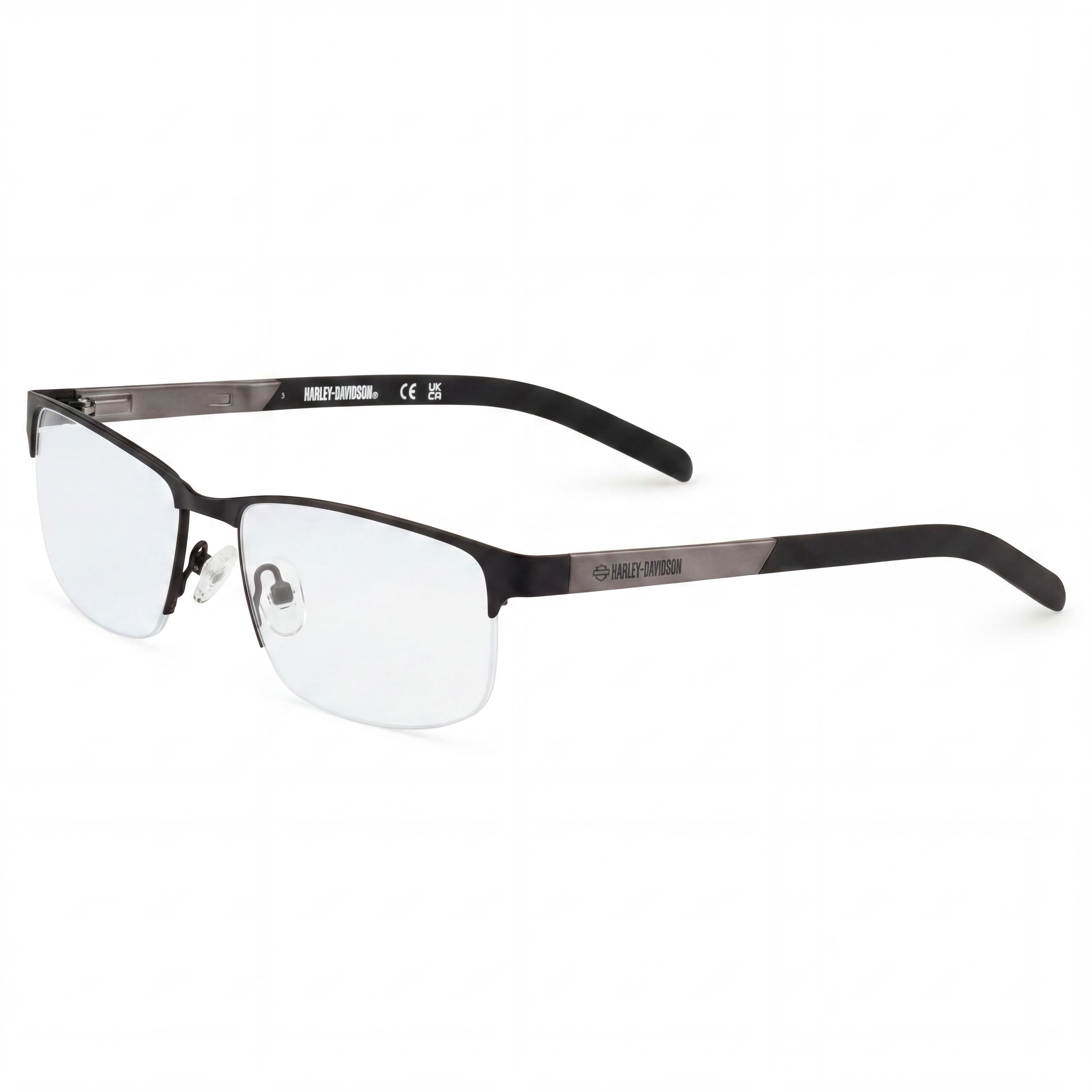 Harley-Davidson Unisex Black Eyeglasses, Photo 1