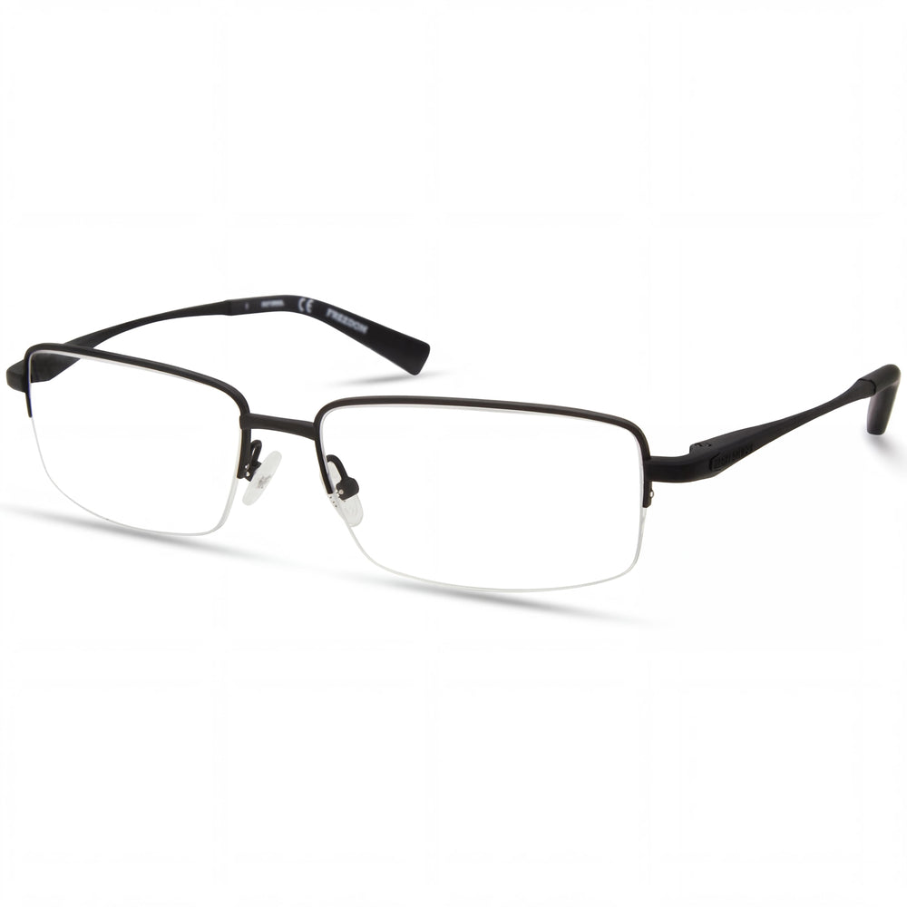 Harley-Davidson Gafas ópticas unisex negras - Listas para lentes graduadas y con lentes de demostración transparentes