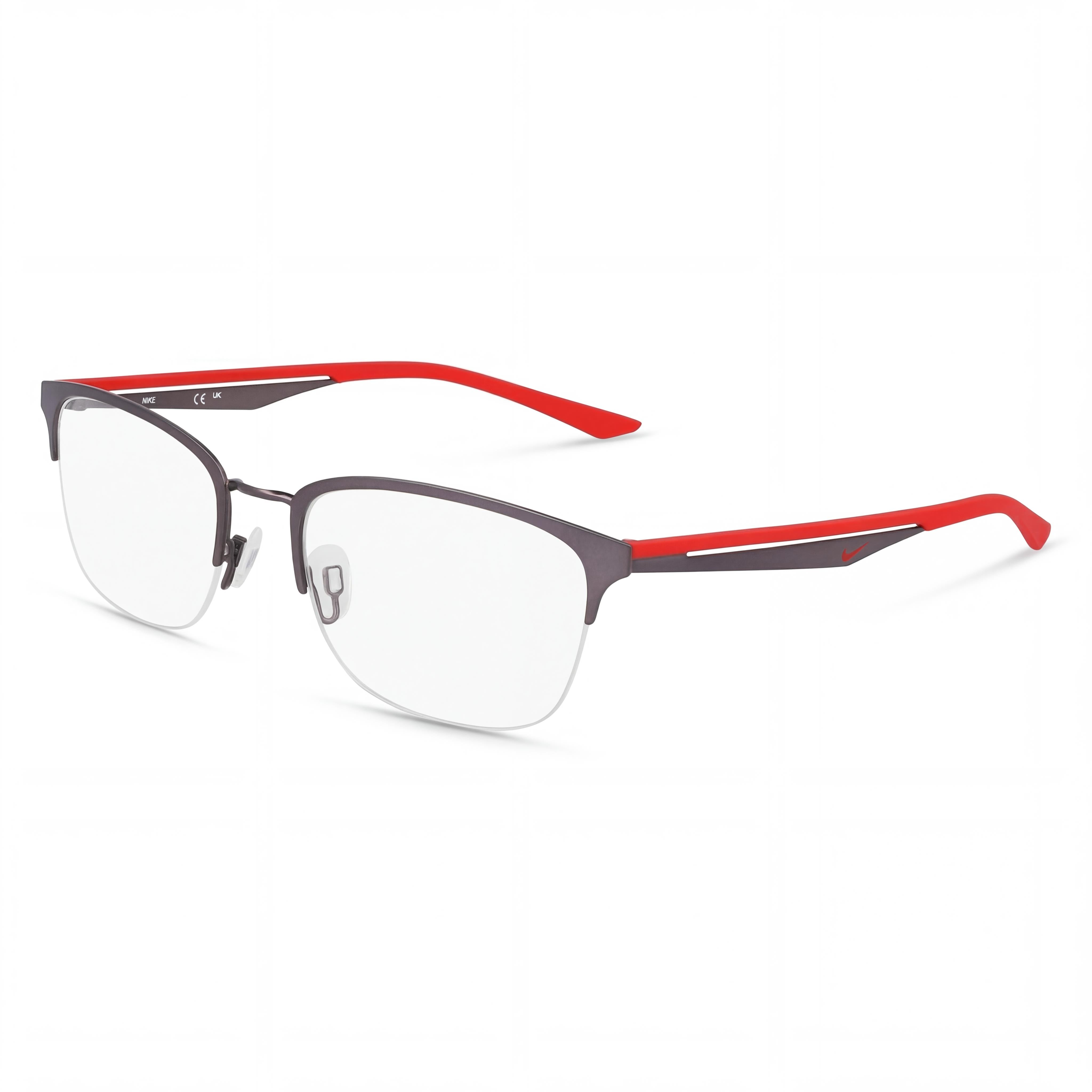 Gafas de sol Nike 4316 para mujer con montura metálica multicolor y lentes transparentes polarizadas de 53 mm, Photo 1