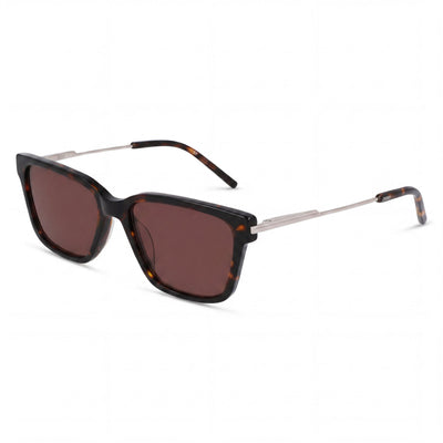 DKNY Dk713s Women's Dark Tortoise Plastic UV Protected Sunglasses 56mm
