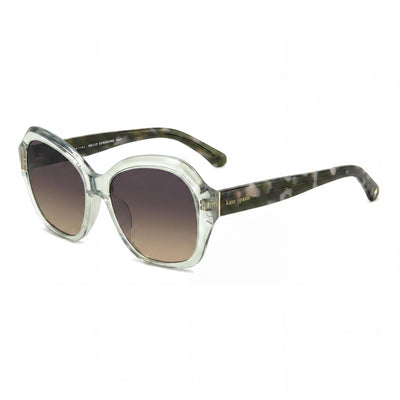 kate spade new york Lottie/G/S Women's Green Acetate Non-Polarized 55mm Sunglasses