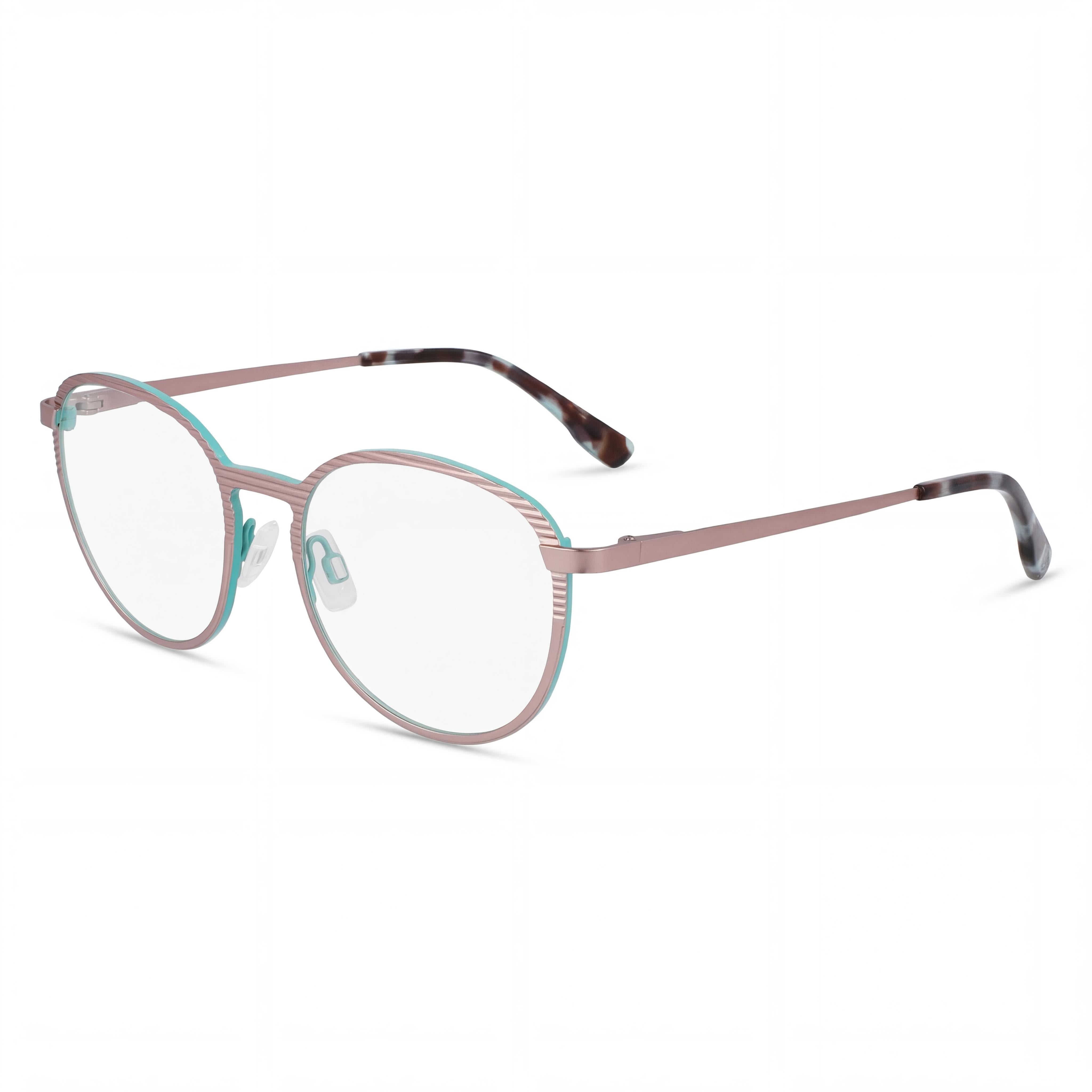 MCALLISTER Mc4532 Men's Eyewear featuring Rose Gold Metal Frame and Clear Lenses 49-17-140mm, Photo 1
