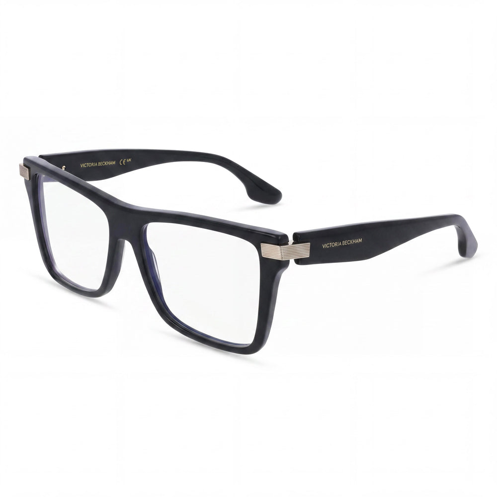Montura de gafas ópticas Victoria Beckham Vb2677 negras para mujer con lentes de demostración transparentes, las lentes se pueden reemplazar con lentes recetadas personalizadas 53-15-140