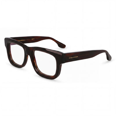 Victoria Beckham Vb2671 Montura óptica de cuerno marrón para mujer para lentes graduadas, Lente 51mm Puente 19mm Patilla 145mm
