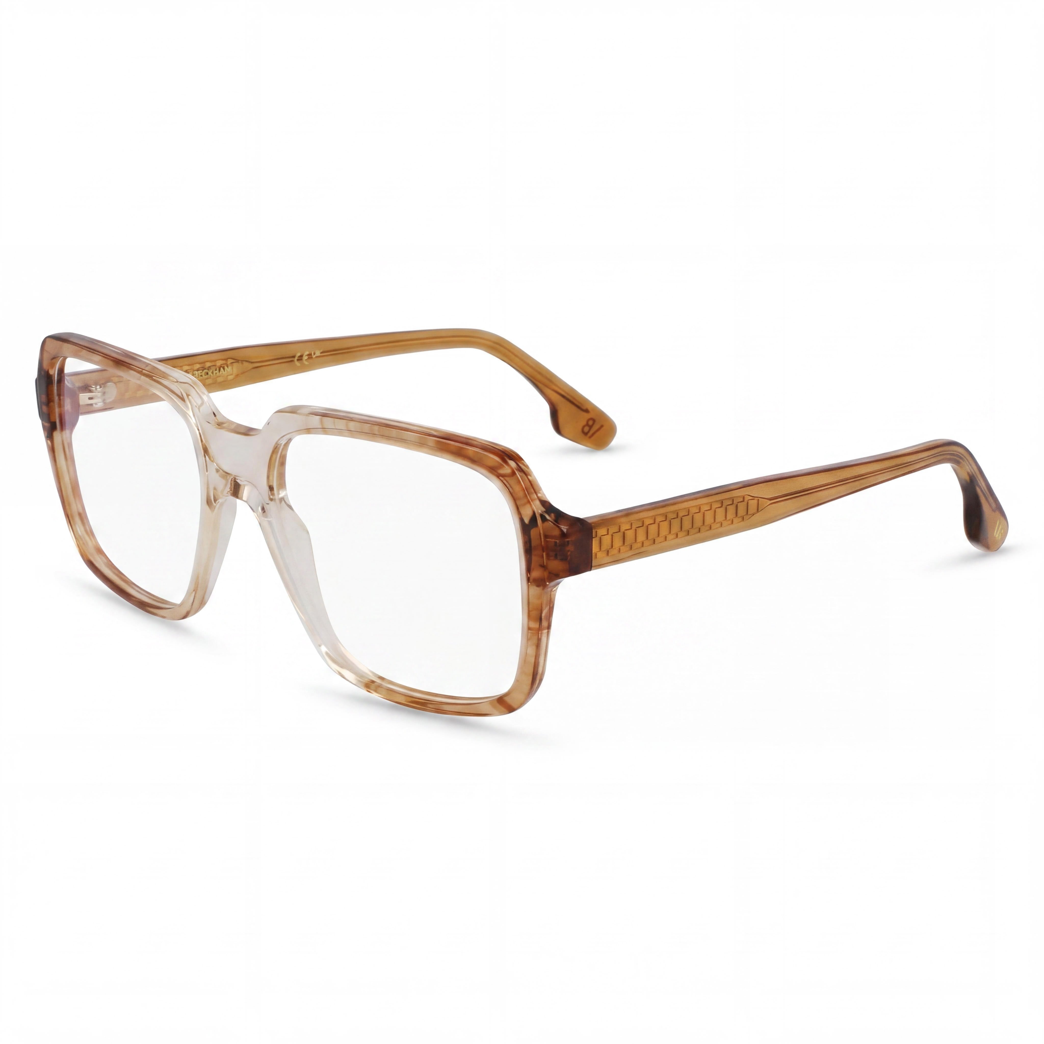 Montura de gafas Victoria Beckham Vb2668 para mujer, vintage, con lente sombreada marrón, 53 mm de ancho de lente, 17 mm de puente, 140 mm de patilla, Photo 1