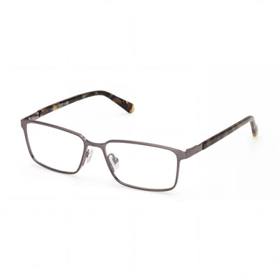 GUESS Gu50244 Men's Metal Optical Frames, Satin Gunmetal, 57mm Lens, 16mm Bridge, 145mm Temple