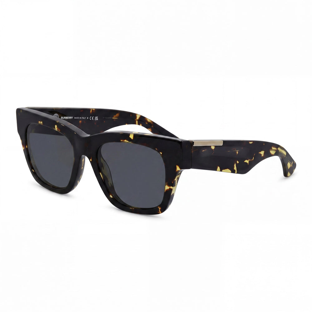 BURBERRY Classic Unisex Tortoise Frame Sunglasses with UV Protection
