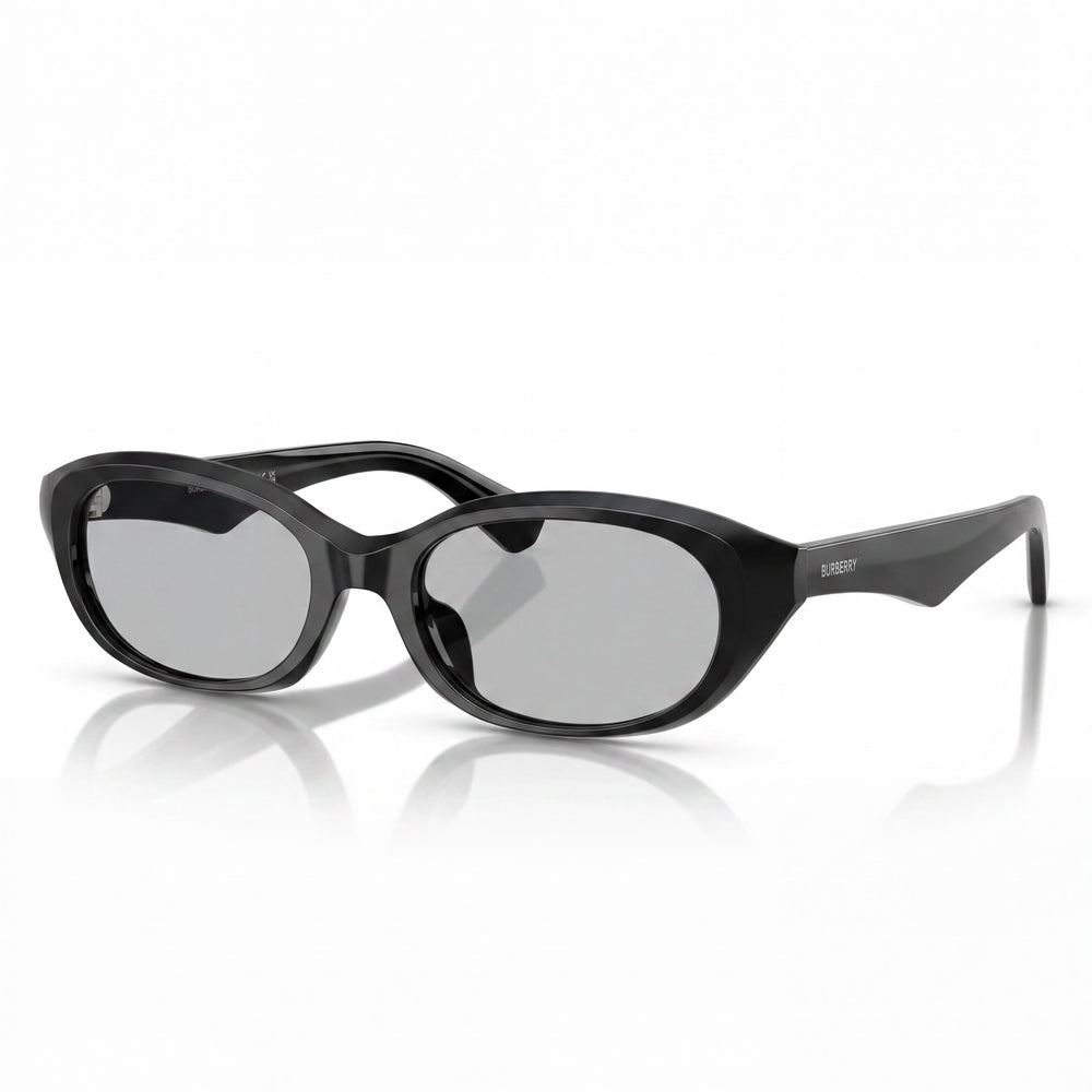 BURBERRY Classic Unisex Yellow Light Grey Frame with Dark Grey Polarized UV Protection Lenses