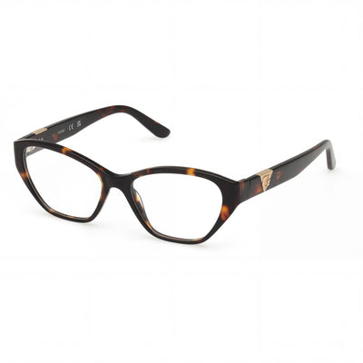 GUESS Gu50162 Mujer Marrón Oscuro Havana con Material Azul 53mm
