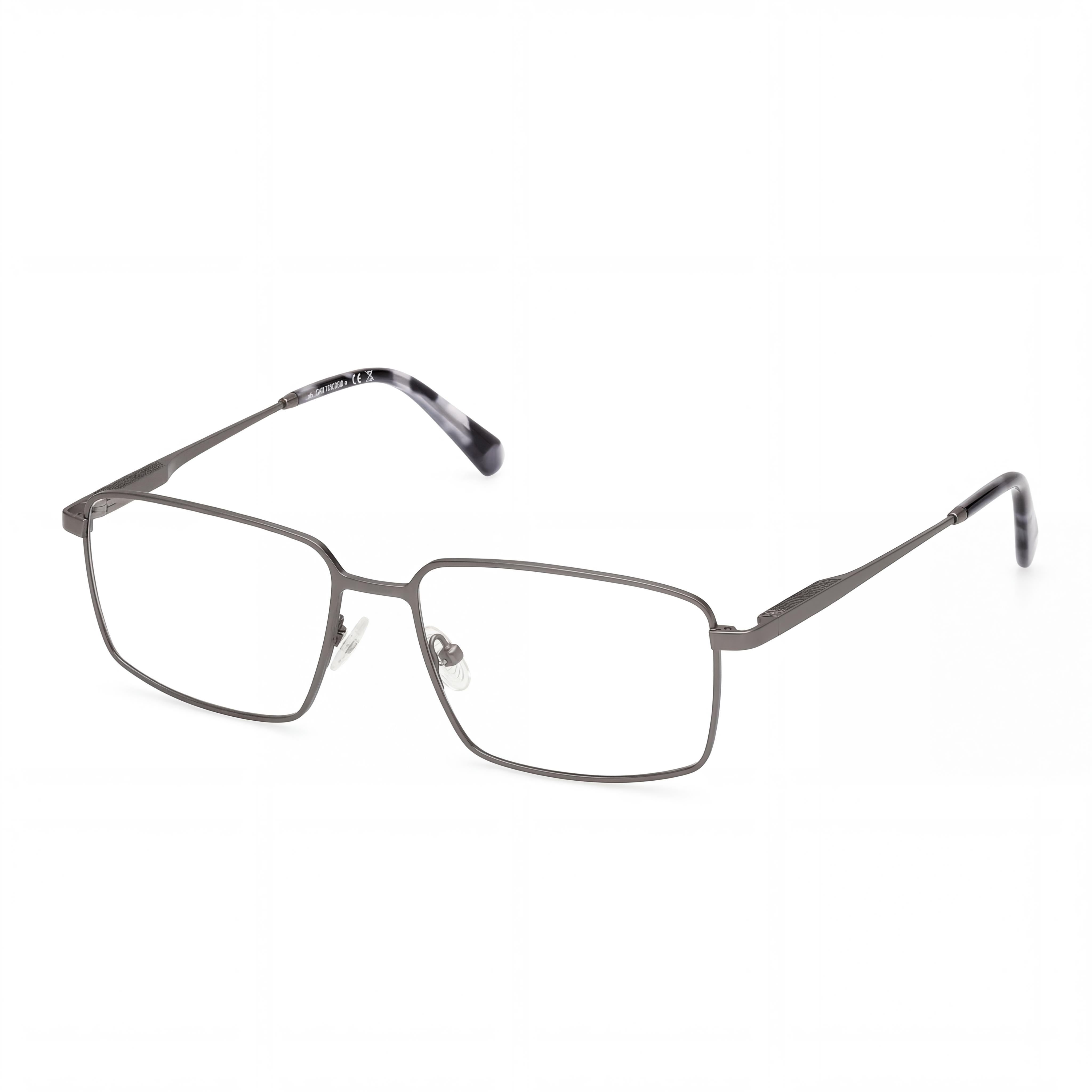 Harley-Davidson Unisex Optical Eyeglasses Frames for Prescription Lenses - Matte Antiqued Light Nickeltin, Photo 1