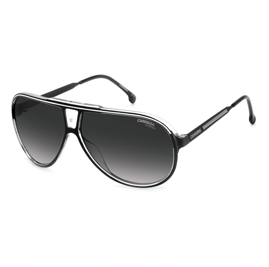 Carrera Men's Pilot Black Sunglasses (1050/S 80S)