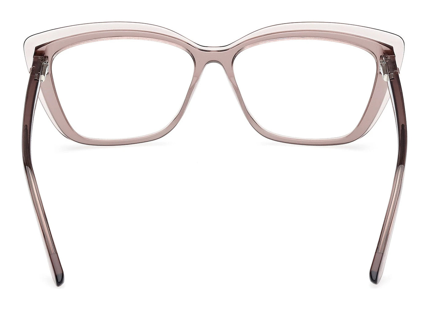 Guess Women's Lightweight Beige Square Eyeglasses - buy online
