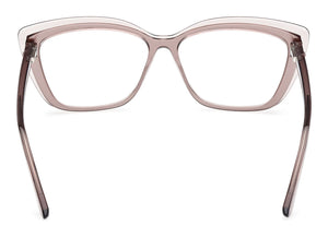 Guess Women's Lightweight Beige Square Eyeglasses - buy online