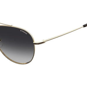 Polaroid Men's Gold Classic Aviator Sunglasses - buy online