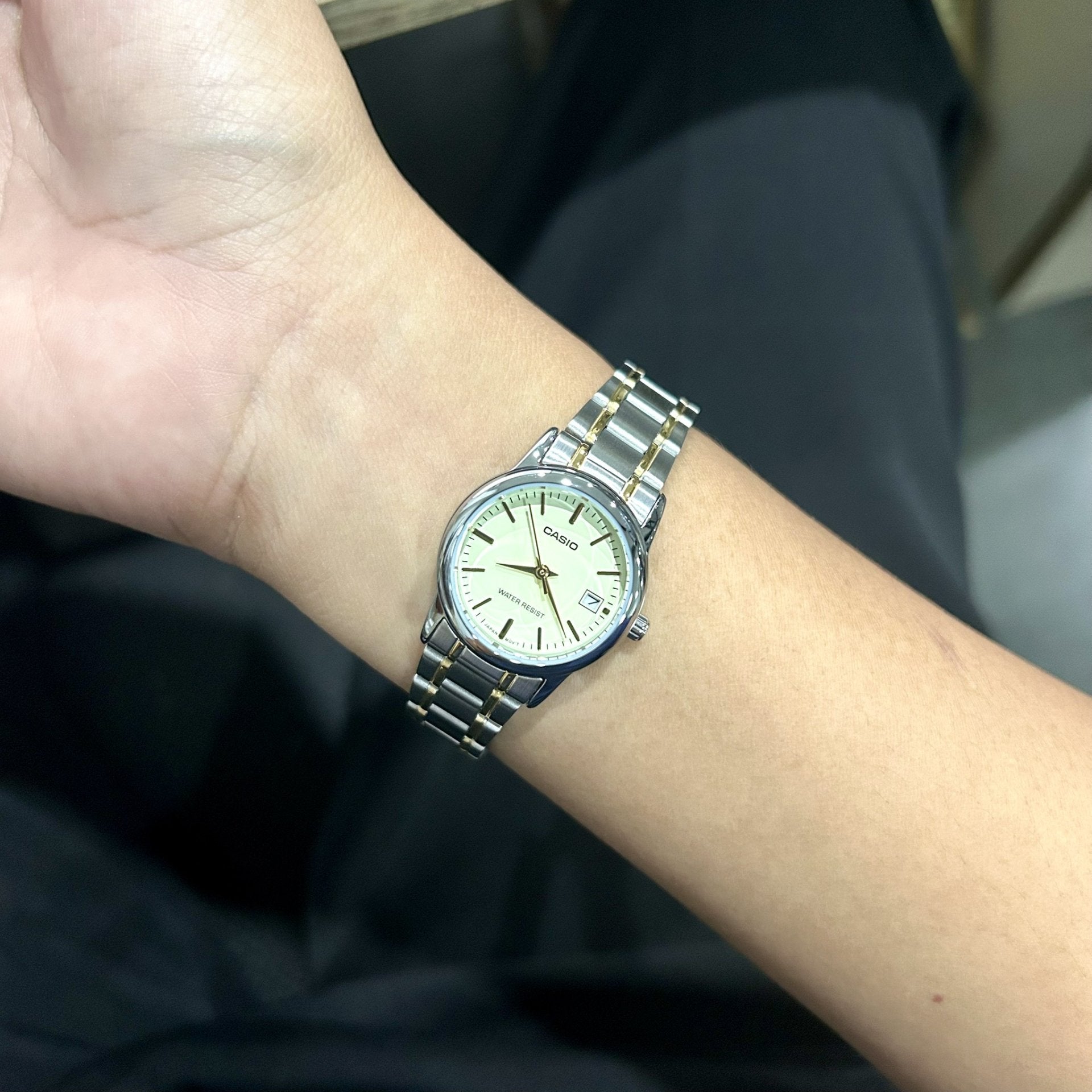 Casio Women's Silver Stainless-Steel Quartz Watch - buy online
