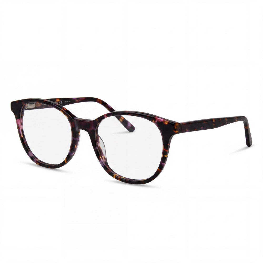 Adensco Ad 231 Havana Round Eyeglasses for Men, Plastic frame