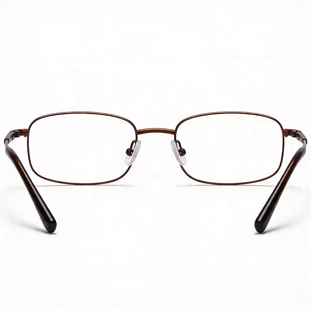 Gafas rectangulares marrones Adensco para hombre, Photo 2