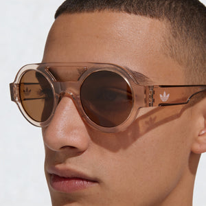 Adidas AOG001 Beige Sunglasses Men — lifestyle wear, daily driving and outdoor wear