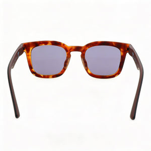 Adidas AOR022 148.009 Square Sunglasses Unisex — side view, Non-Polarized Purple lens
