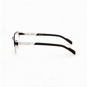 Adidas Rectangle Eyeglasses for Men — front view, Metal
