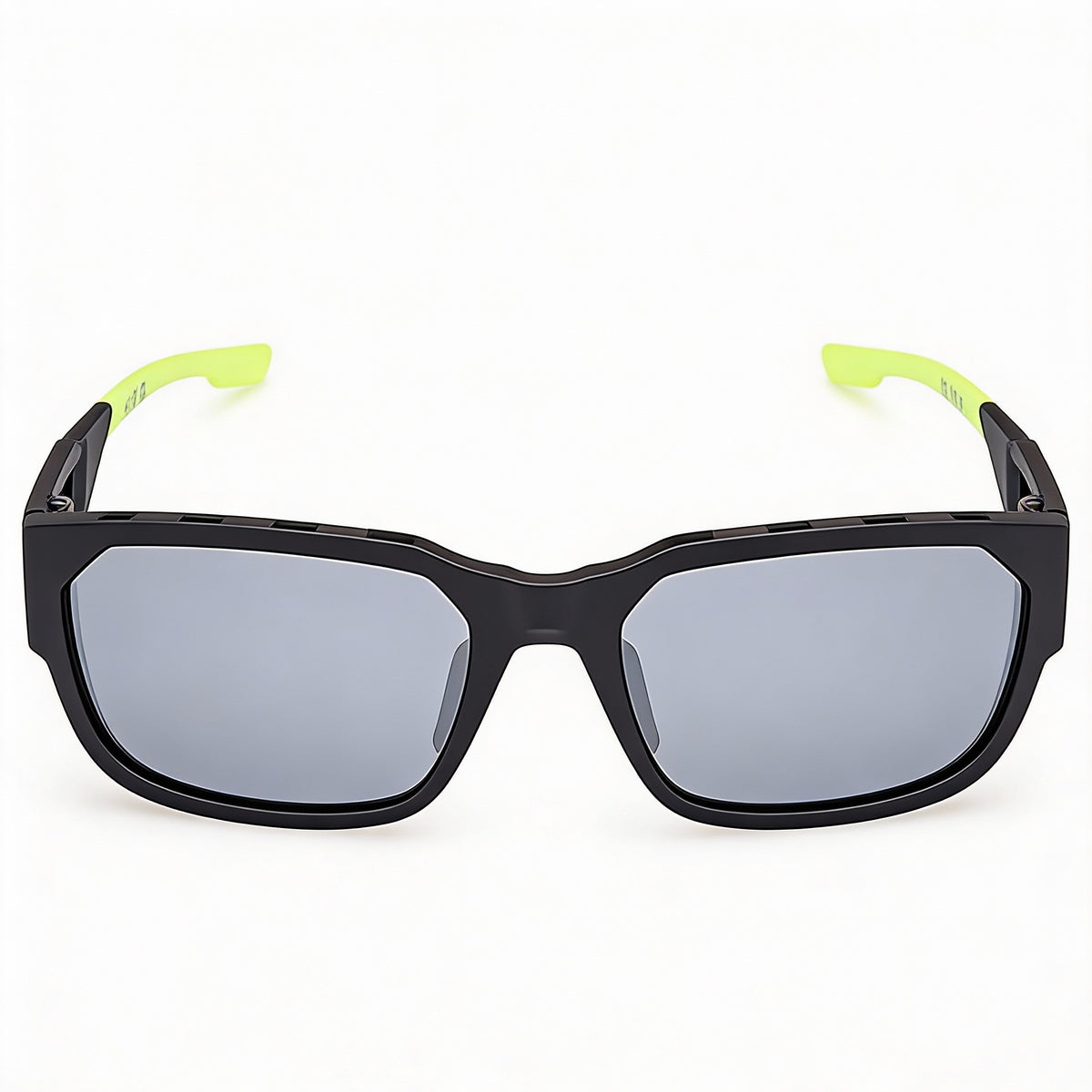 Adidas SP0092 Opaque Black Rectangle Sunglasses for Men, 58mm, Photo 2