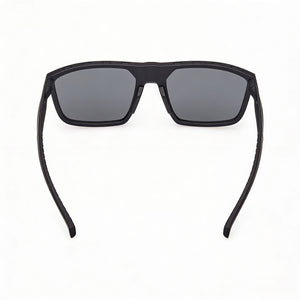 Adidas Rectangle Sunglasses Men — side view, Non-Polarized Grey lens
