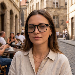 Adidas Black Eyeglasses Women — lifestyle wear, office and reading