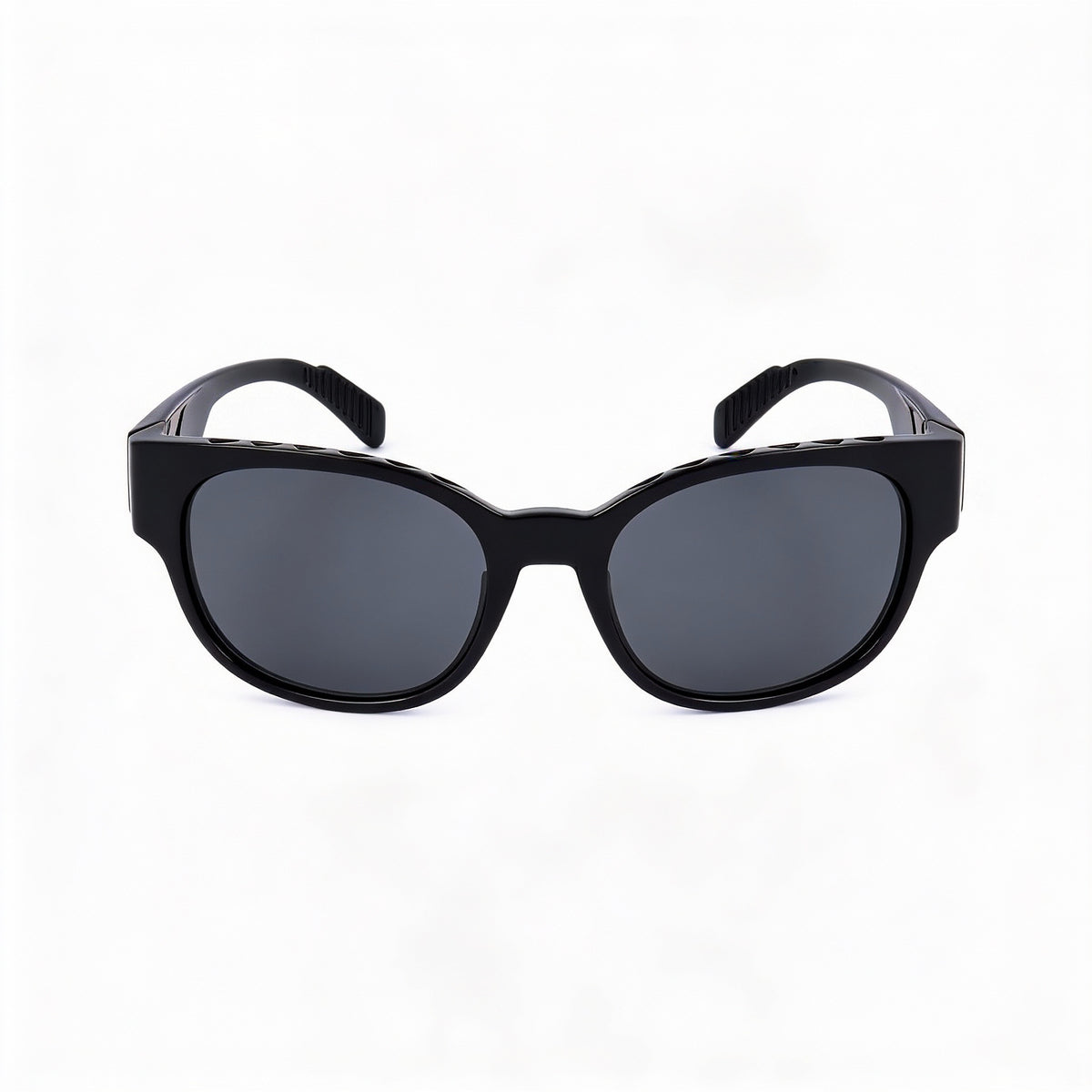 Adidas SP0009 Shiny Black Shield Plastic Sunglasses Unisex, 55mm, Photo 2