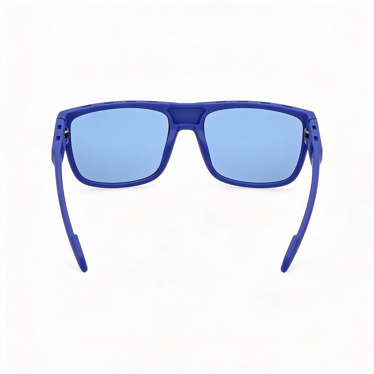 Gafas de sol rectangulares Adidas azul mate para hombre, 60 mm, Photo 4