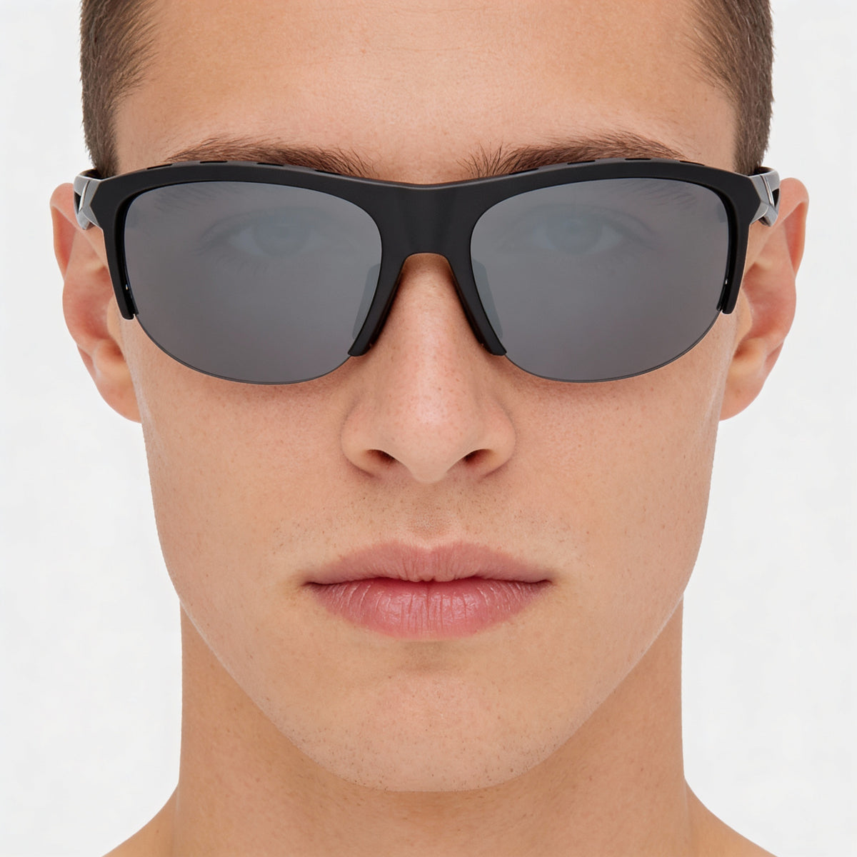 Adidas Gafas de Sol Casuales Rectangulares Negras Mate Unisex, 66mm, Photo 5
