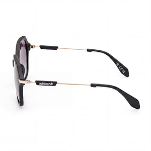 Adidas Casual Square Sunglasses Women — side view, Non-Polarized Grey lens