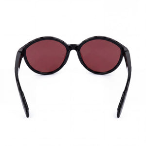 Adidas Classic Oval Sunglasses Women — side view, Non-Polarized Purple lens