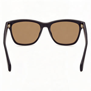 Adidas Classic Square Sunglasses Unisex — side view, Non-Polarized Brown Mirror lens