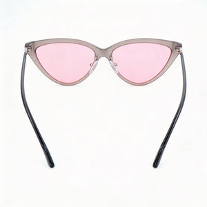 Adidas Classic Cat Eye Sunglasses Women — side view, Non-Polarized Grey lens