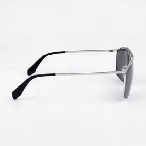 Adidas Classic Rectangle Sunglasses Men — side view, Polycarbonate lens