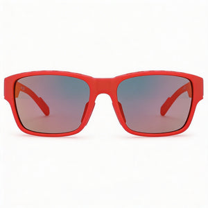 Adidas Comtemporary Rectangle Sunglasses for Men — front view, Plastic frame