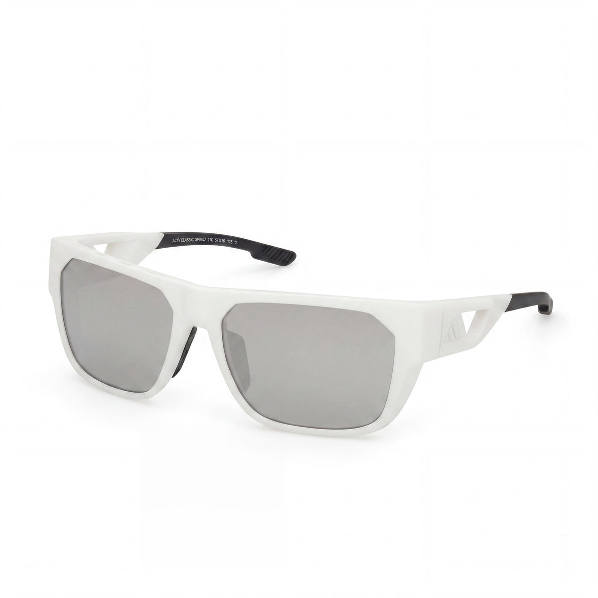 Adidas Comtemporary Matte White Sunglasses Unisex, 57mm, Photo 1