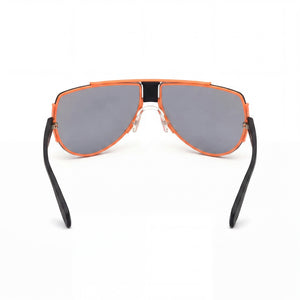 Adidas Contemporaneo Shield Sunglasses Men — side view, Non-Polarized Mirrored lens