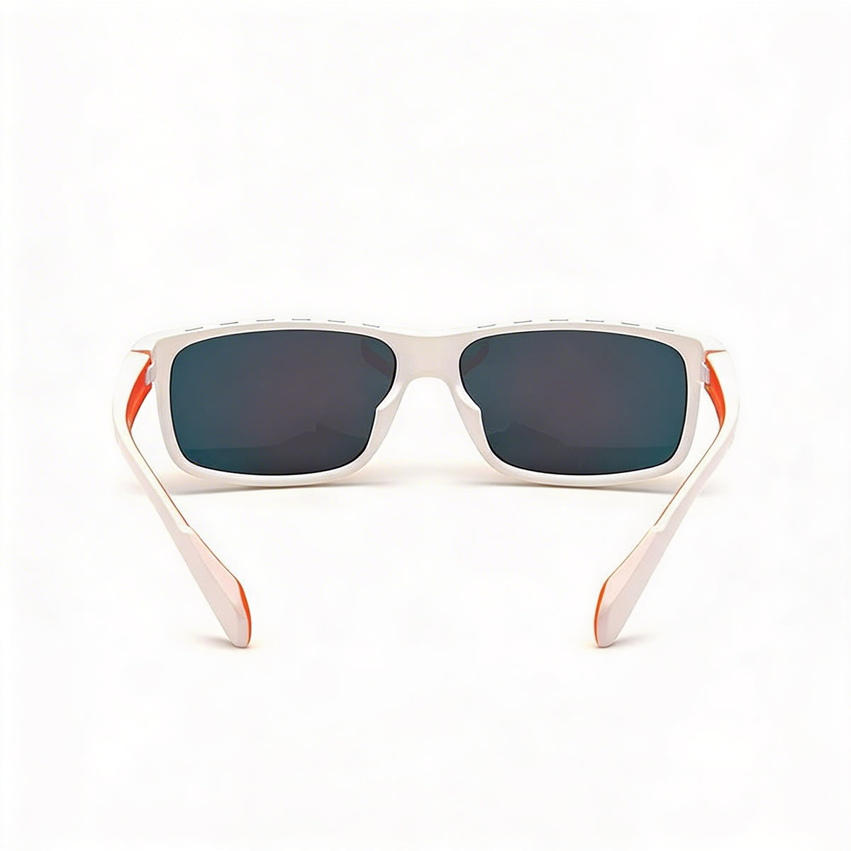 Gafas de sol rectangulares blancas contemporáneas para hombre de adidas, 58 mm, Photo 2
