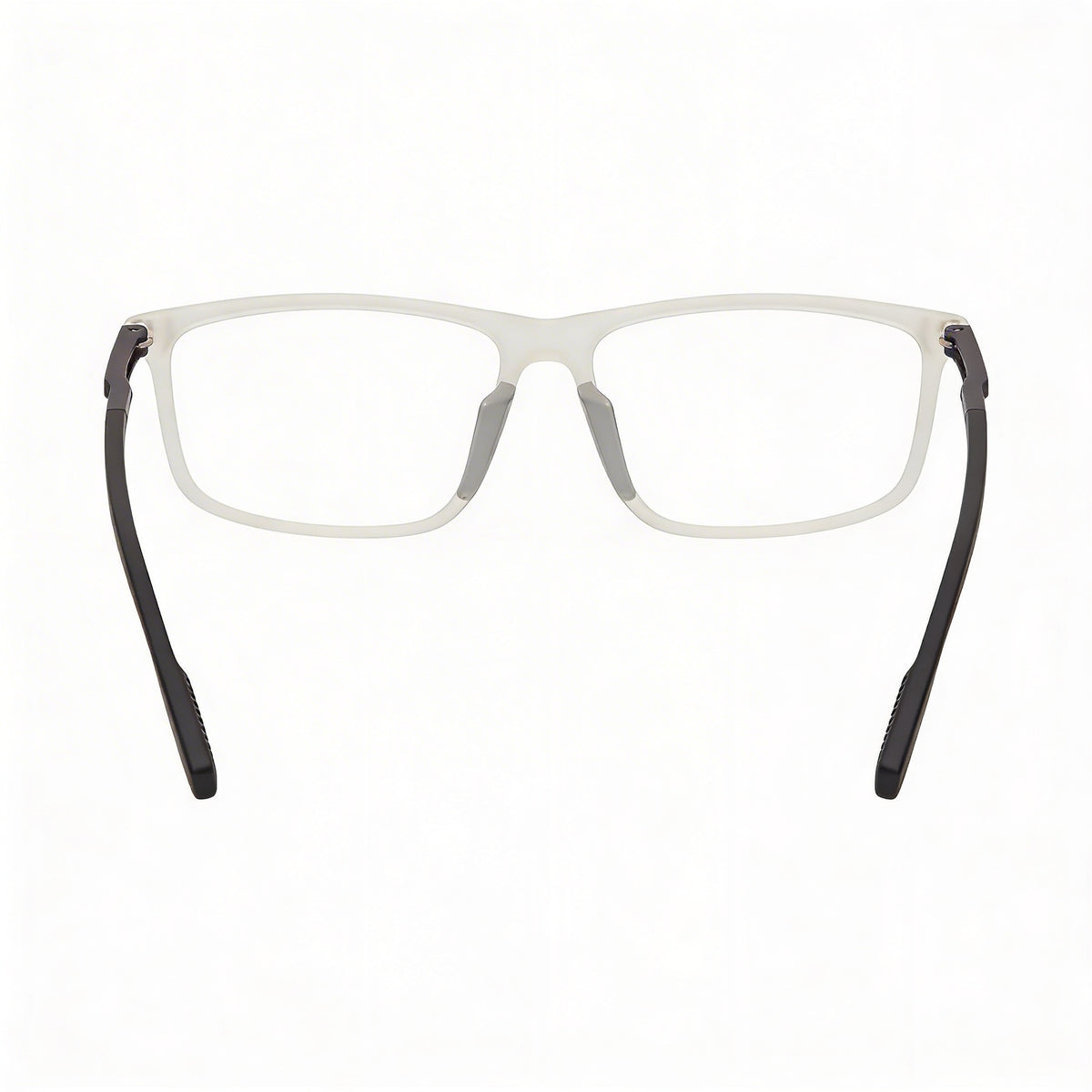 Adidas Shiny Gray Rectangle Eyeglasses for Men, 55mm, Photo 2