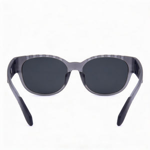 Adidas Rectangle Sunglasses Unisex — interior view, Non-Polarized lens detail