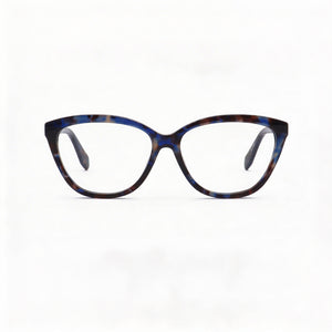 Adidas Rectangle Eyeglasses for Women — front view, Plastic