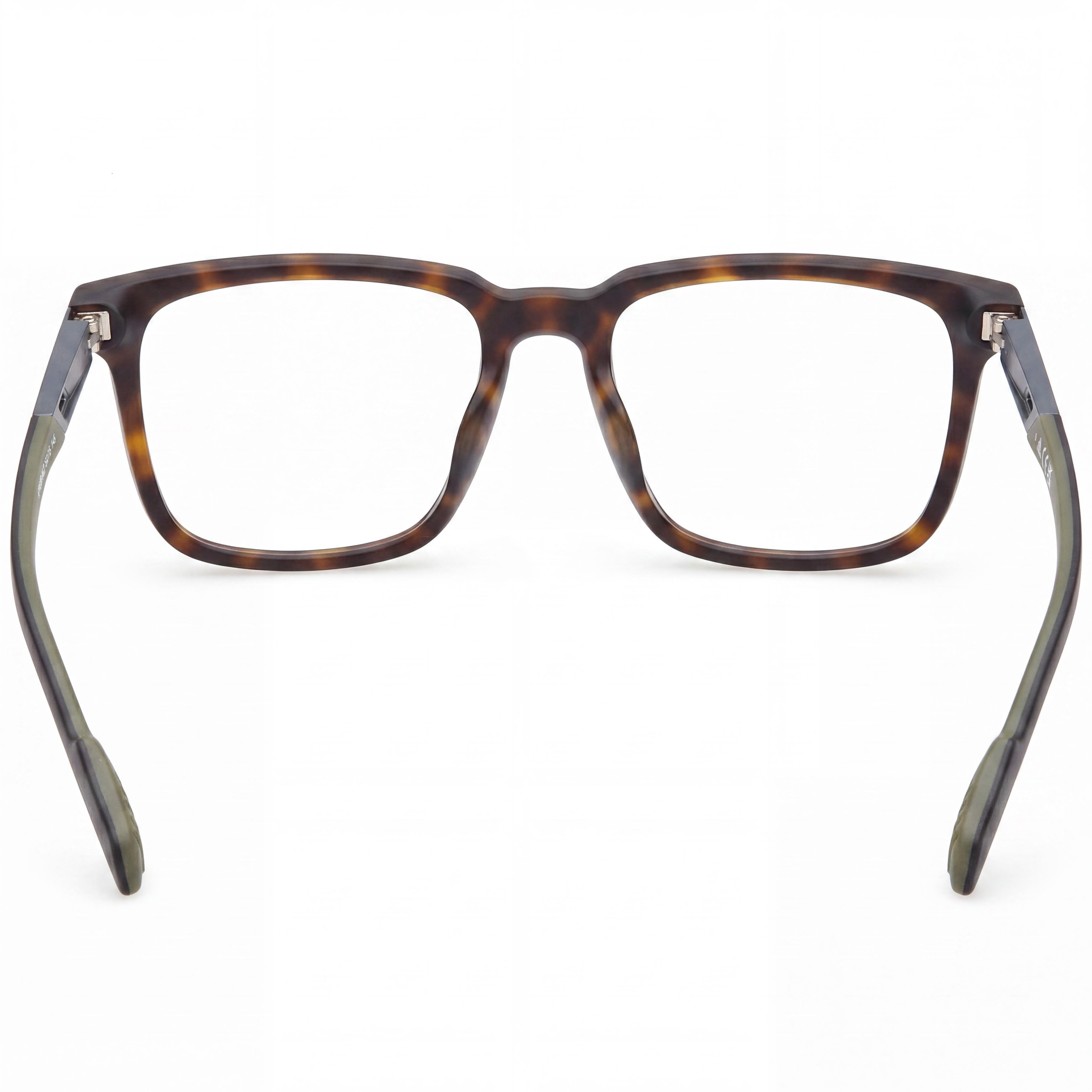 Adidas Havana Rectangle Eyeglasses for Men, Plastic, Photo 3
