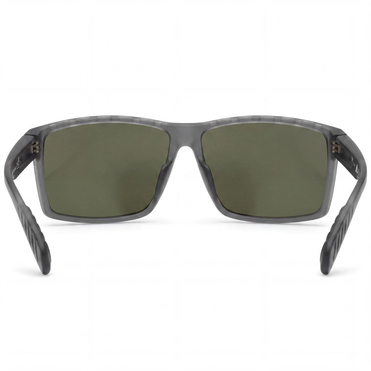 Gafas de sol rectangulares Adidas inyectadas en gris / verde para hombre, 63 mm, Photo 4