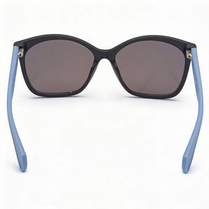 Adidas Modern Rectangle Sunglasses Women — side view, Non-Polarized Gradient Violet lens